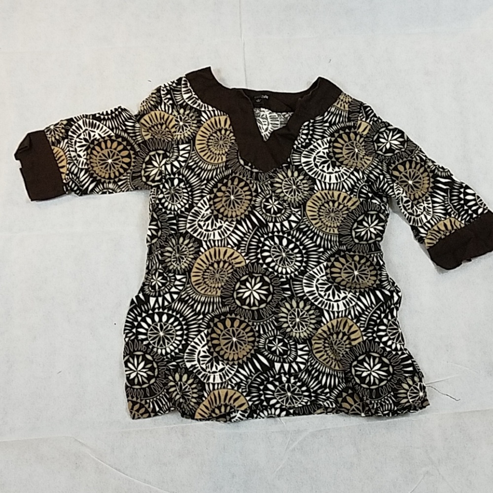 East 5th tribal hippie Indian inspired top